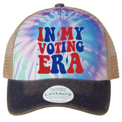 In My Voting Era Retro Election Legacy Tie Dye Trucker Hat