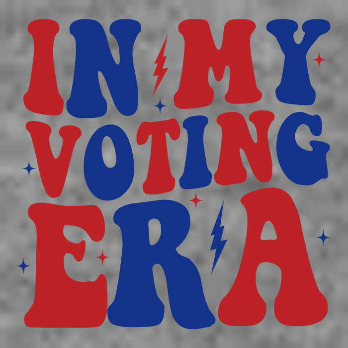 In My Voting Era Retro Election 7-Panel Snapback Hat