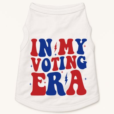 In My Voting Era Retro Election Doggie Tank
