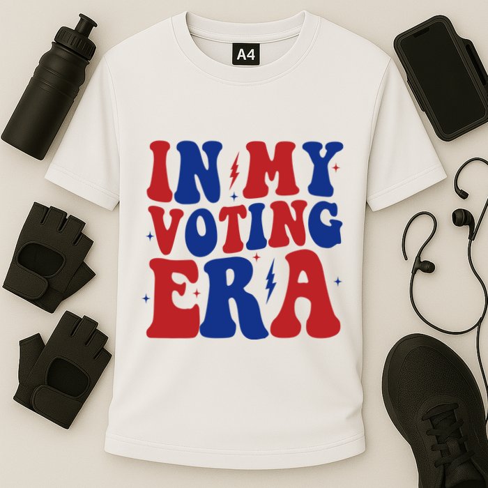In My Voting Era Retro Election Cooling Performance Crew T-Shirt