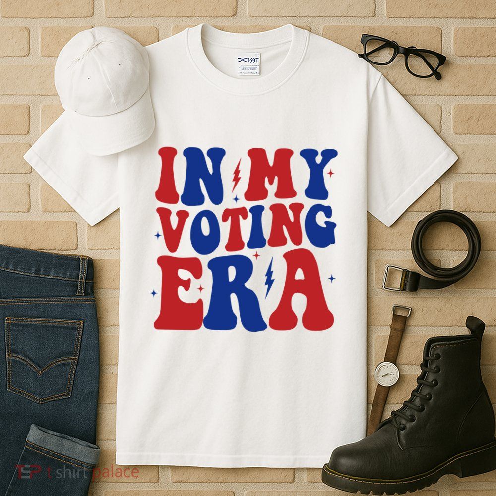 In My Voting Era Retro Election Tall T-Shirt