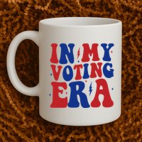 In My Voting Era Retro Election Mug