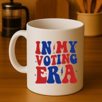 In My Voting Era Retro Election Mug