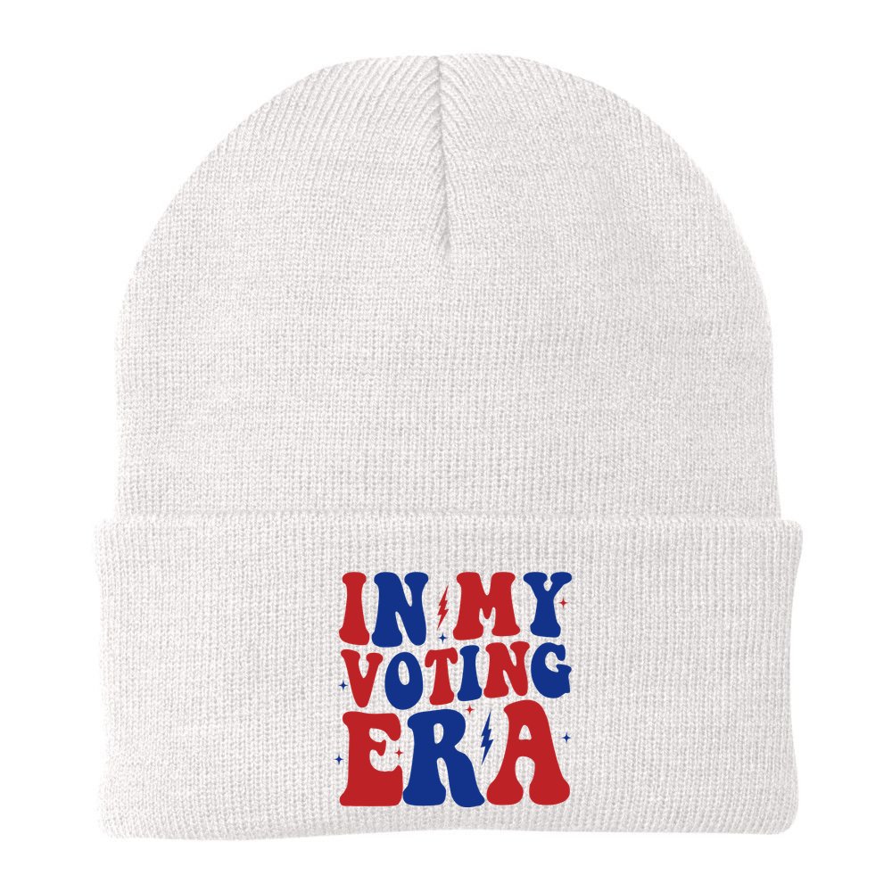 In My Voting Era Retro Election Beanie