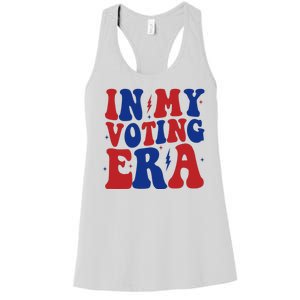 In My Voting Era Retro Election Women's Racerback Tank