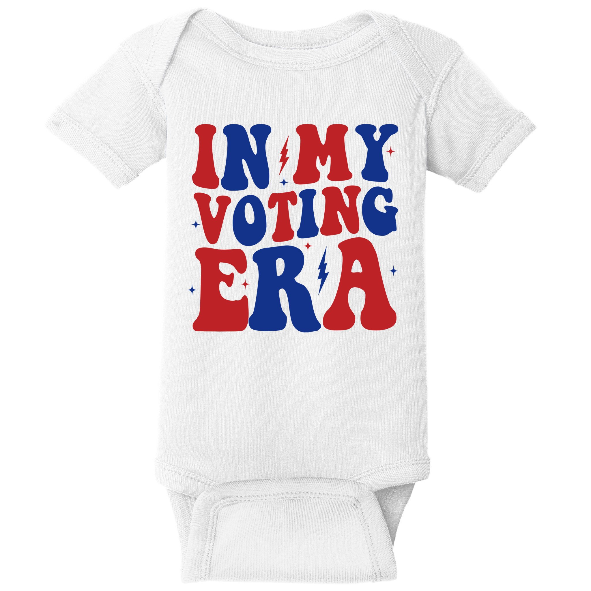 In My Voting Era Retro Election Baby Bodysuit
