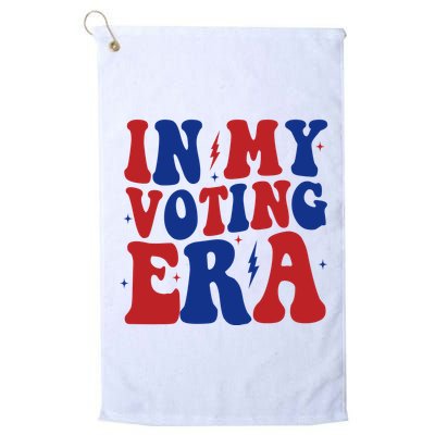 In My Voting Era Retro Election Golf Towel