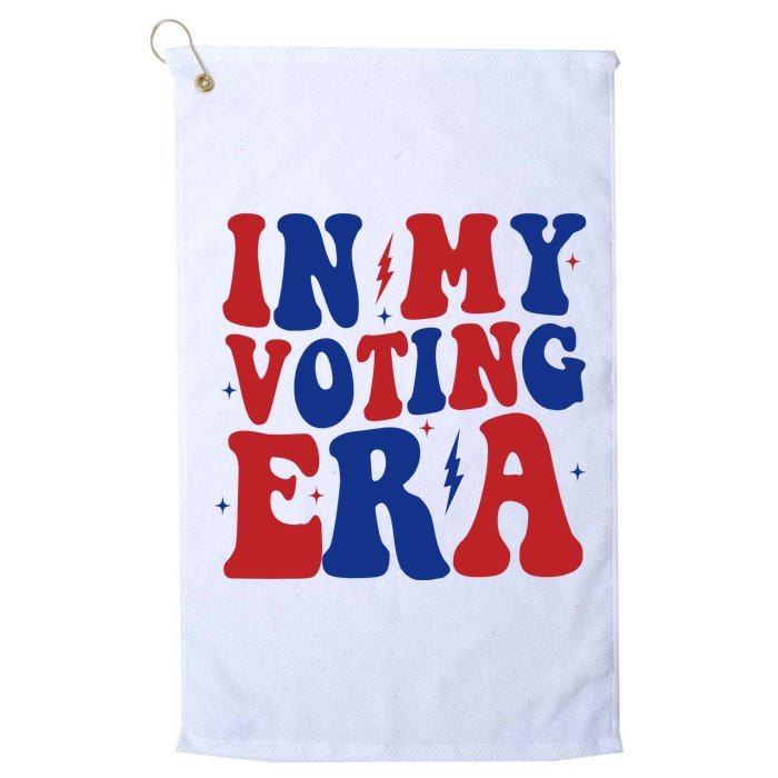 In My Voting Era Retro Election Golf Towel