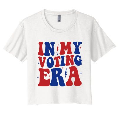In My Voting Era Retro Election Crop Top