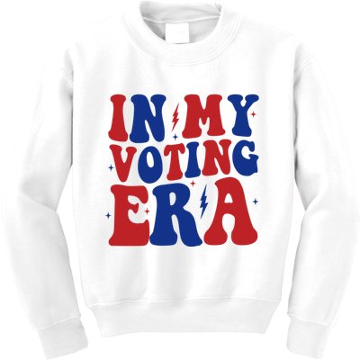 In My Voting Era Retro Election Kids Sweatshirt