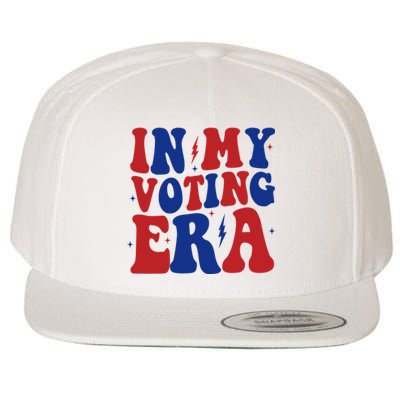 In My Voting Era Retro Election Wool Snapback Cap