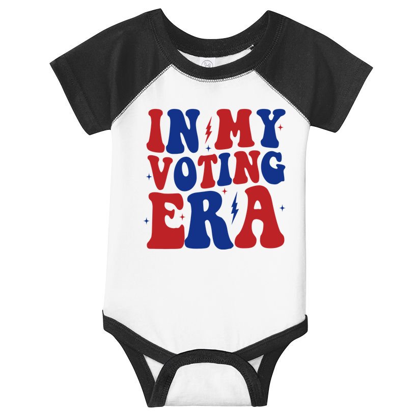 In My Voting Era Retro Election Infant Baby Jersey Bodysuit