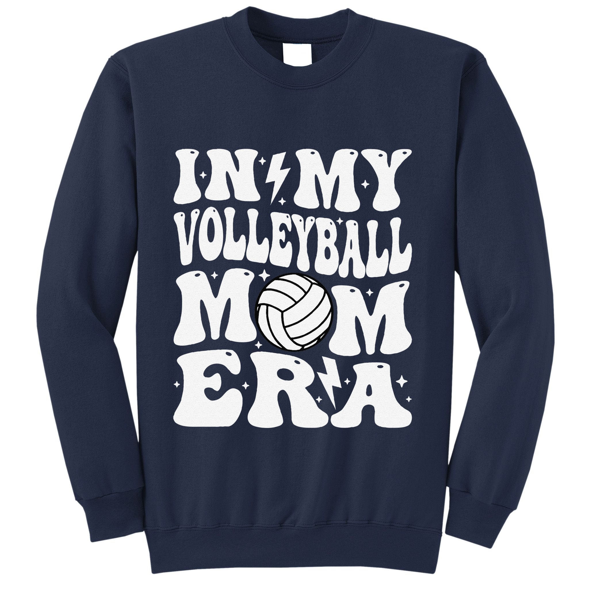 In My Volleyball Mom Era Funny Mama Mothers Day Groovy Sweatshirt