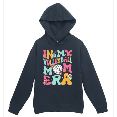 In My Volleyball Mom Era Game Day Cute Retro Volleyball Mama Urban Pullover Hoodie