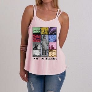 In My Voting Era Presidential Election 2024 Harris Walz Women's Strappy Tank