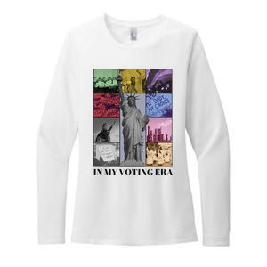 In My Voting Era Presidential Election 2024 Harris Walz Womens CVC Long Sleeve Shirt