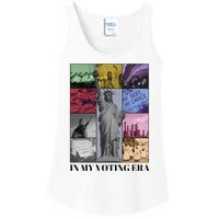 In My Voting Era Presidential Election 2024 Harris Walz Ladies Essential Tank