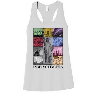 In My Voting Era Presidential Election 2024 Harris Walz Women's Racerback Tank