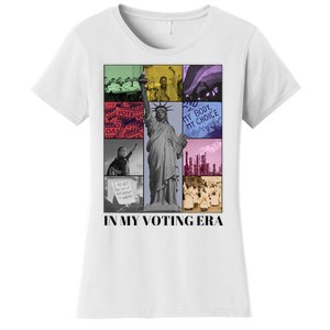 In My Voting Era Presidential Election 2024 Harris Walz Women's T-Shirt