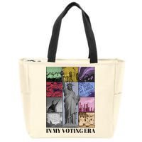 In My Voting Era Presidential Election 2024 Harris Walz Zip Tote Bag