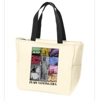 In My Voting Era Presidential Election 2024 Harris Walz Zip Tote Bag