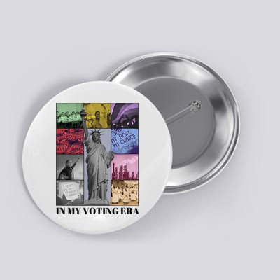 In My Voting Era Presidential Election 2024 Harris Walz Button