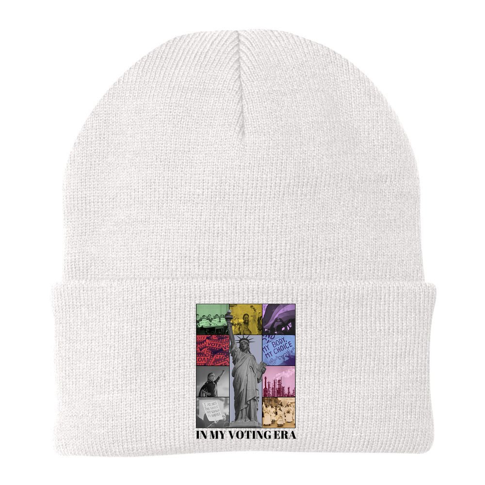 In My Voting Era Presidential Election 2024 Harris Walz Beanie