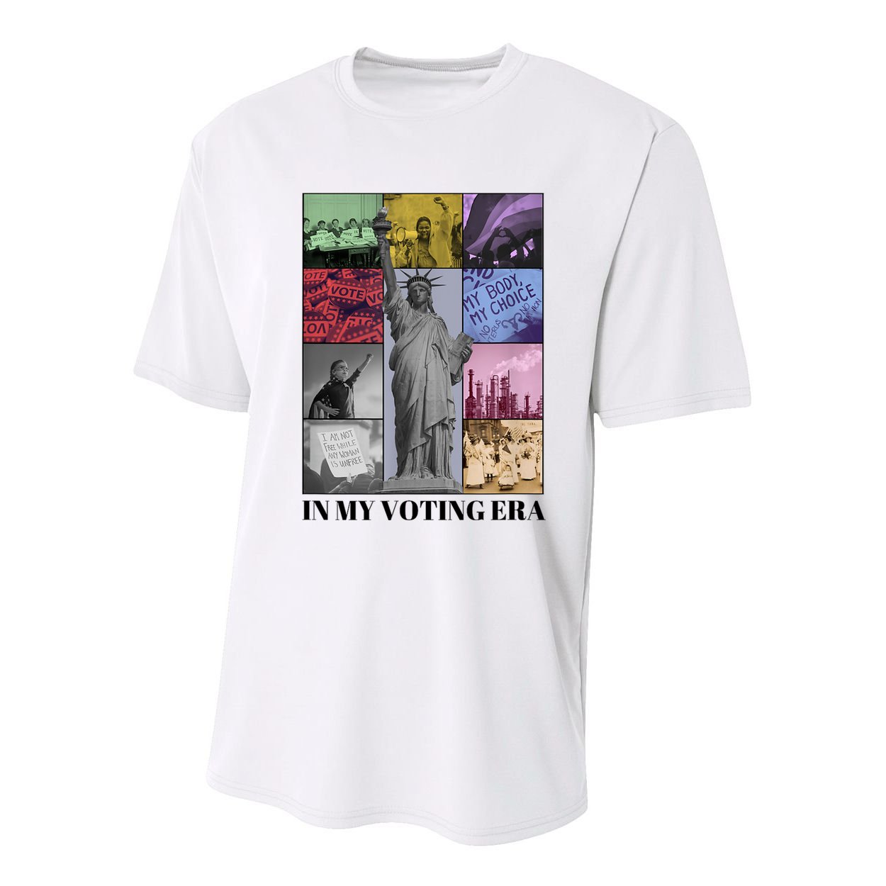 In My Voting Era Presidential Election 2024 Harris Walz Youth Performance Sprint T-Shirt