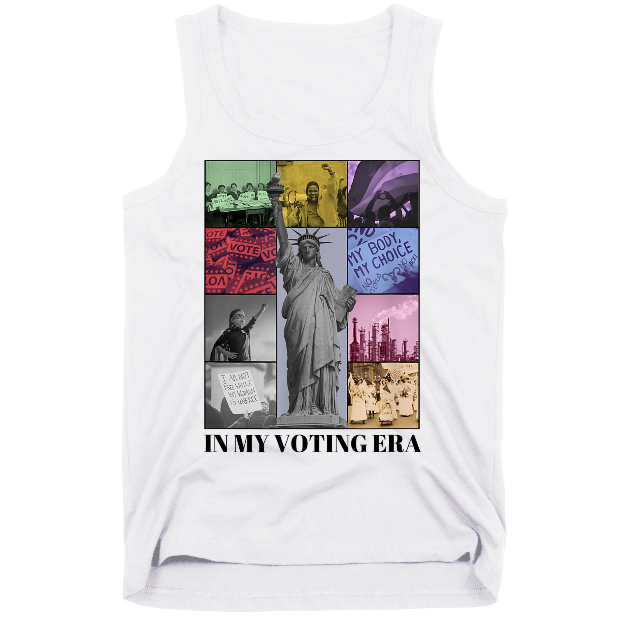 In My Voting Era Presidential Election 2024 Harris Walz Tank Top
