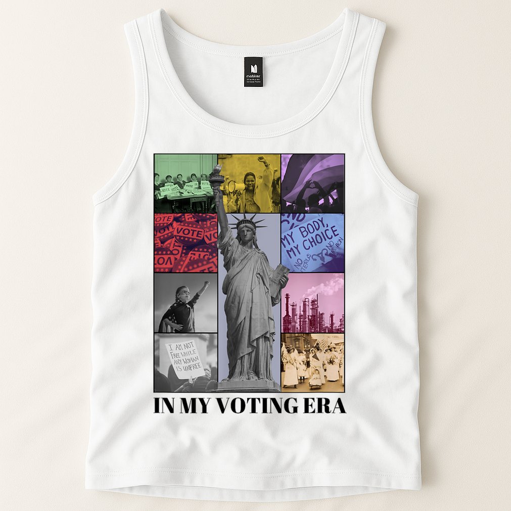 In My Voting Era Presidential Election 2024 Harris Walz Tank Top
