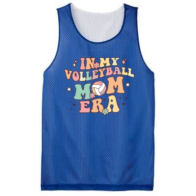 In My Volleyball Mom Era Game Day Cute Retro Volleyball Mama Gift Mesh Reversible Basketball Jersey Tank