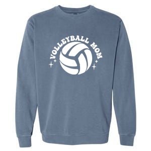 In My Volleyball Mom Era Funny Mama Mothers Day Groovy 2side Gift Garment-Dyed Sweatshirt