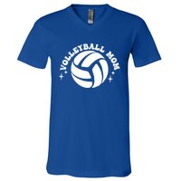 In My Volleyball Mom Era Funny Mama Mothers Day Groovy 2side Gift V-Neck T-Shirt