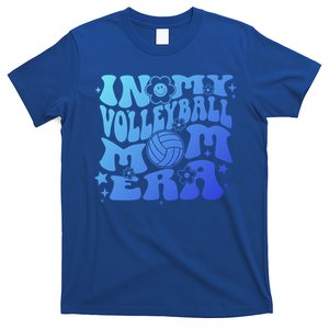 In My Volleyball Mom Era Groovy Sports Parent Volleyball Gift T-Shirt