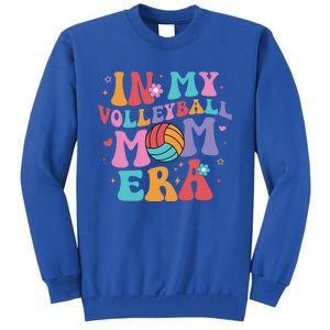 In My Volleyball Mom Era Groovy Funny Volleyball Mom Cool Gift Sweatshirt