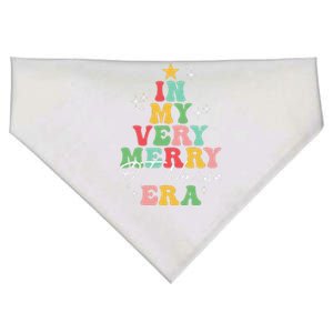 In My Very Merry Ot Nurse Era Christmas Groovy Matching USA-Made Doggie Bandana