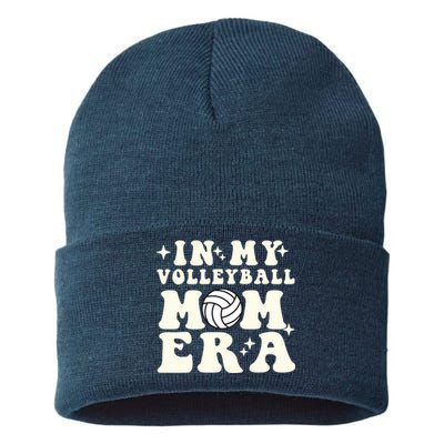 In My Volleyball Mom Era Sustainable Knit Beanie