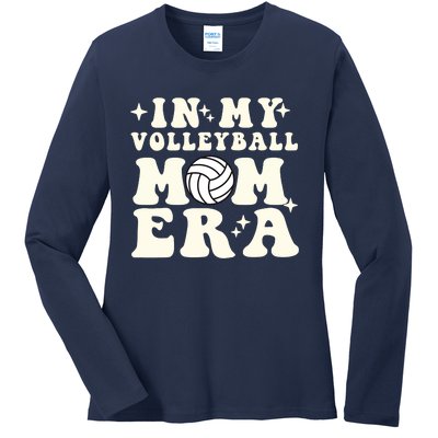 In My Volleyball Mom Era Ladies Long Sleeve Shirt