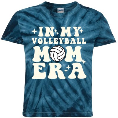 In My Volleyball Mom Era Kids Tie-Dye T-Shirt