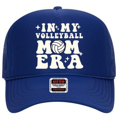 In My Volleyball Mom Era High Crown Mesh Back Trucker Hat