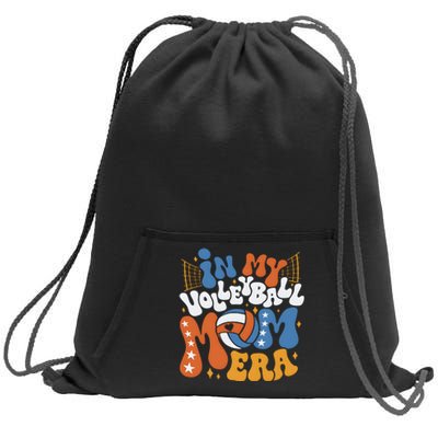 In My Volleyball Mom Era Sport Sweatshirt Cinch Pack Bag