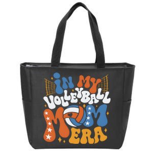 In My Volleyball Mom Era Sport Zip Tote Bag