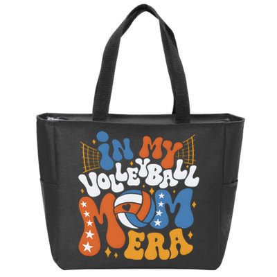 In My Volleyball Mom Era Sport Zip Tote Bag