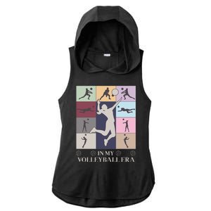 In My Volleyball Era Ladies PosiCharge Tri-Blend Wicking Draft Hoodie Tank