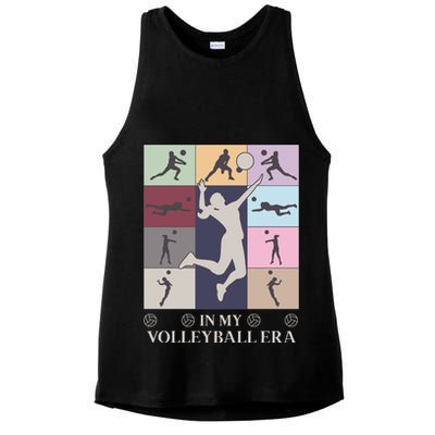 In My Volleyball Era Ladies PosiCharge Tri-Blend Wicking Tank