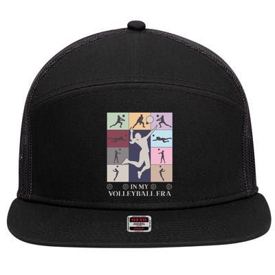 In My Volleyball Era 7 Panel Mesh Trucker Snapback Hat