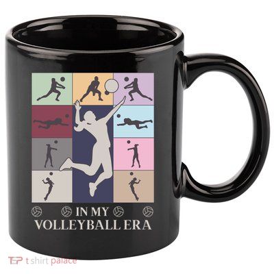 In My Volleyball Era 11oz C Handle Ceramic Mug