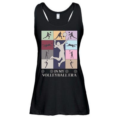 In My Volleyball Era Ladies Essential Flowy Tank