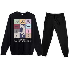 In My Volleyball Era Premium Crewneck Sweatsuit Set