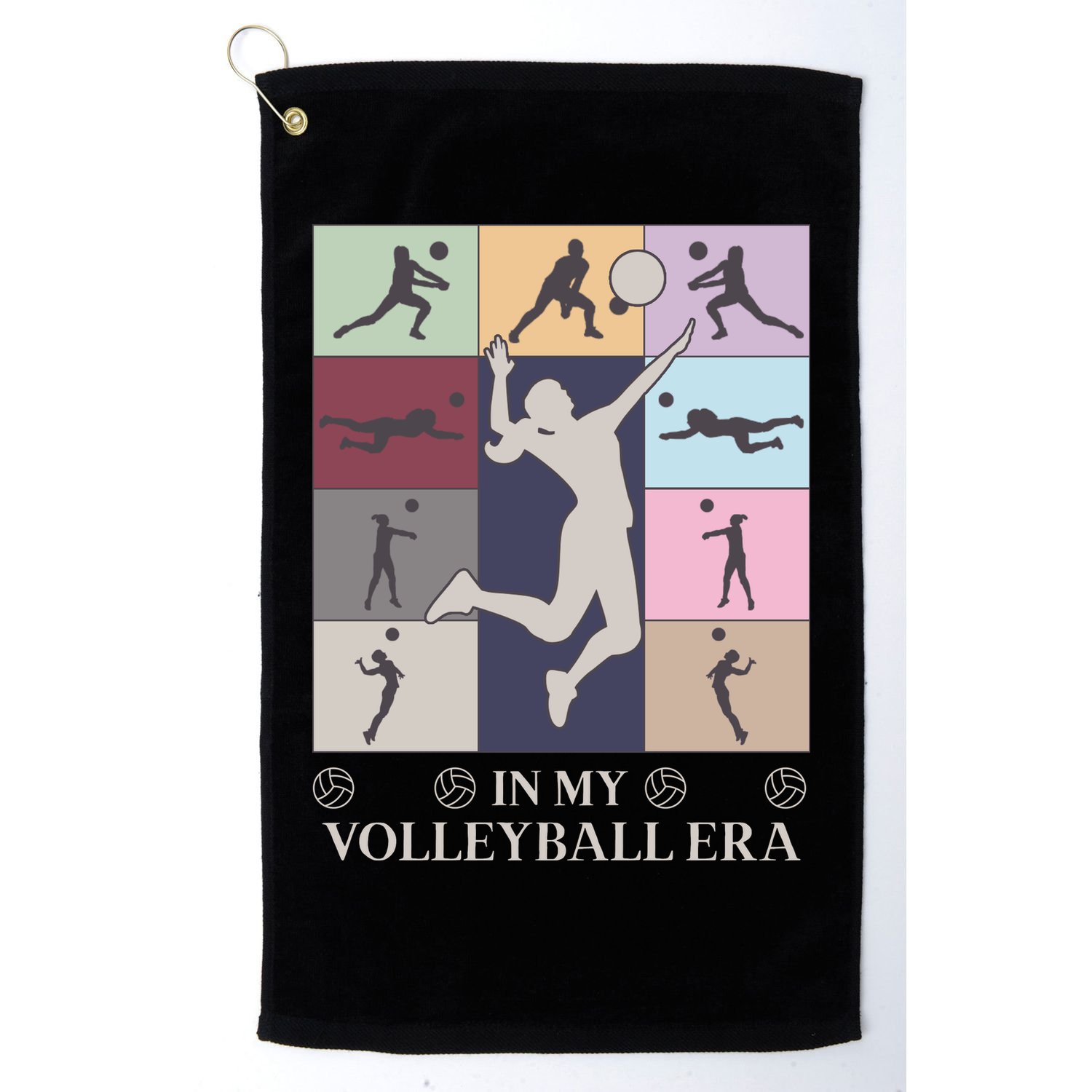 In My Volleyball Era Golf Towel